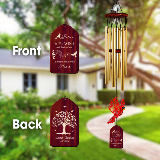 Custom Carnival Memorial Wind Chime Sympathy Gifts