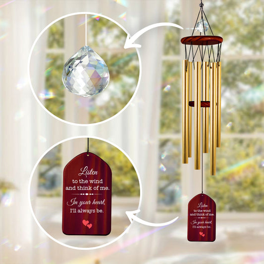 Personalized Sympathy Wind Chime Bereavement Gift