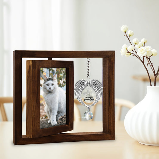 Pet Memorial Picture Frame with Ornament